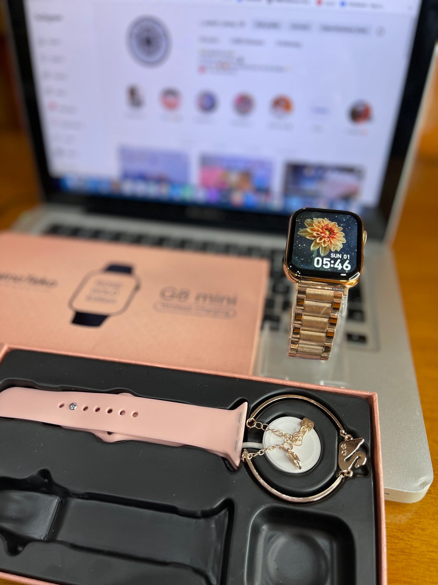 الساعةالأكثر طلبًا HainoTeko G8 mini والساعة النسائية الأكثر جمالًا ♥️ و معهاسوار مهدى مجانًا 🎁😍❤️🤩