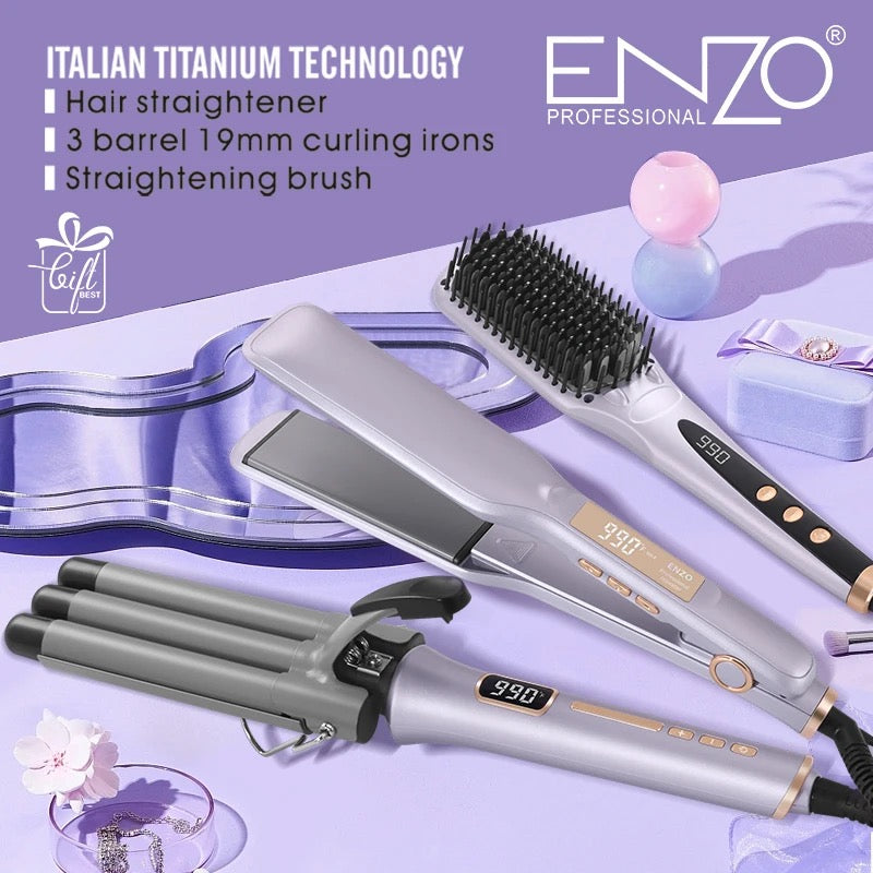 💜Pack 3*1 ENZO 💜wavy Hair 😍💜🇮🇹 🤩🥇😎🇮🇹افضل سعر😍🤩