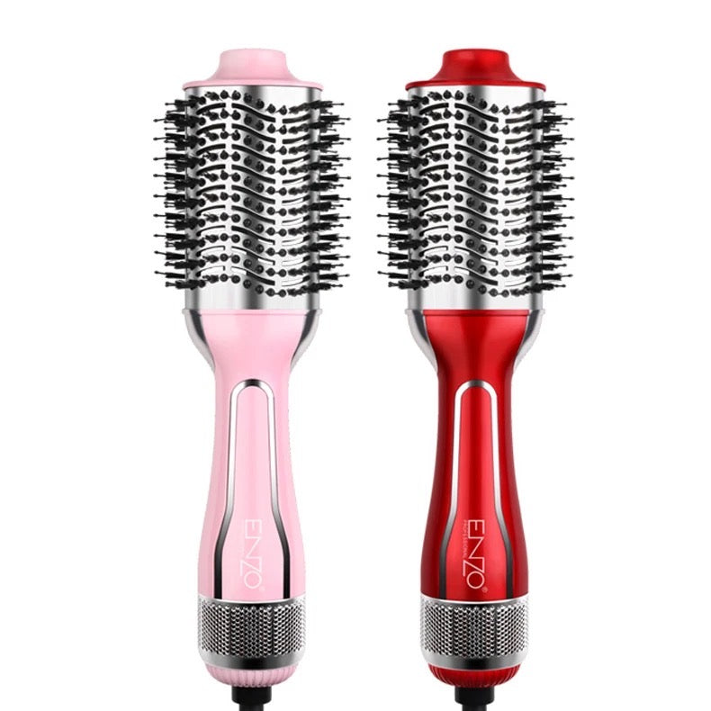 Brosse Sèche Cheveux Original ENZO 🥇🇮🇹💯 المشط الحراري الأصلي