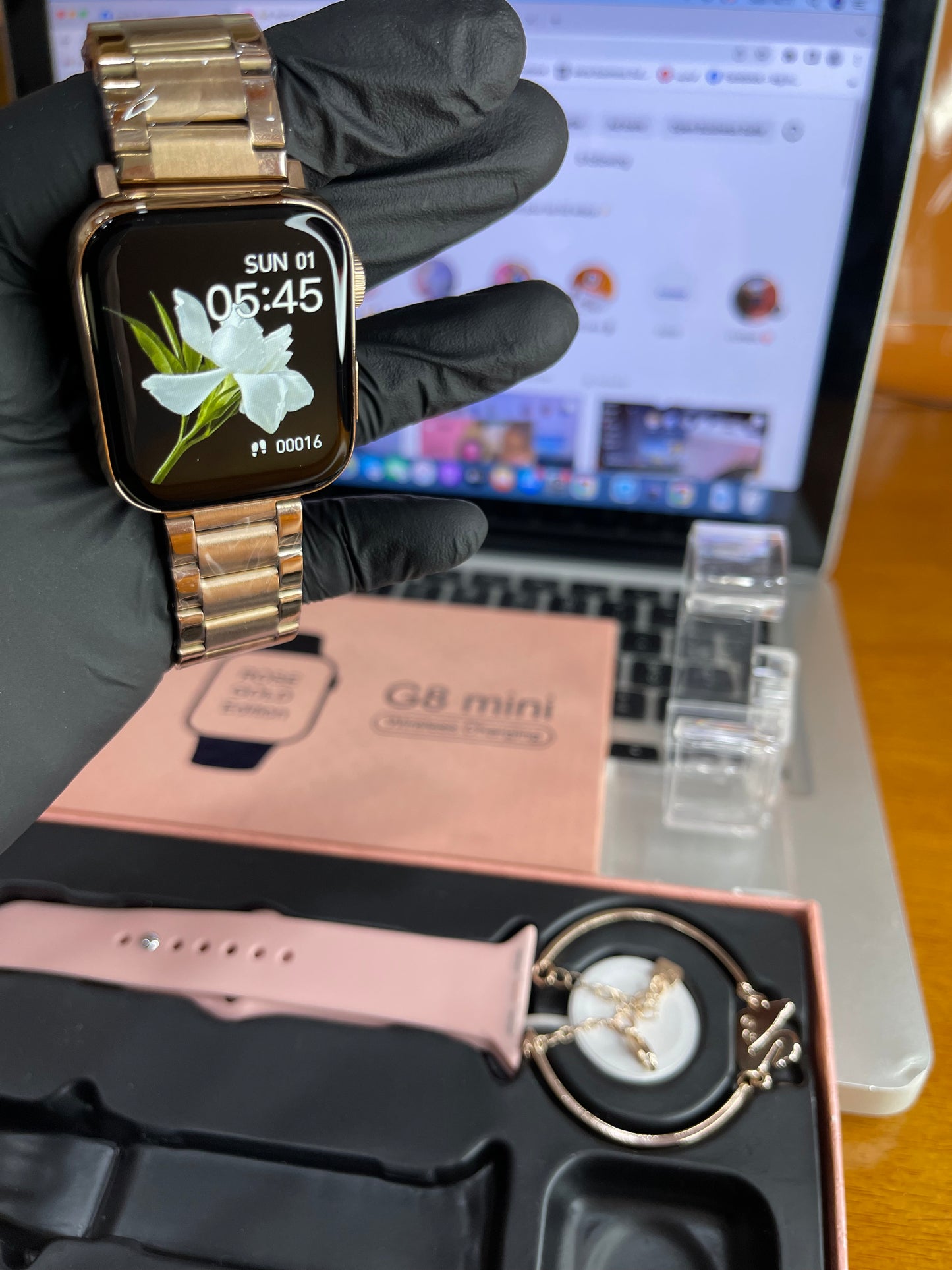الساعةالأكثر طلبًا HainoTeko G8 mini والساعة النسائية الأكثر جمالًا ♥️ و معهاسوار مهدى مجانًا 🎁😍❤️🤩