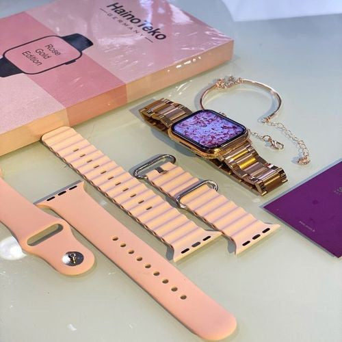 🤩أفضل ساعة ذكية نسائية ⌚️👸🏼 ✨و بأفضل سعر 😍🤩 ….كوني دائماً بأفضل إطلالة مع عنوان الاناقة 🤩😍❤️