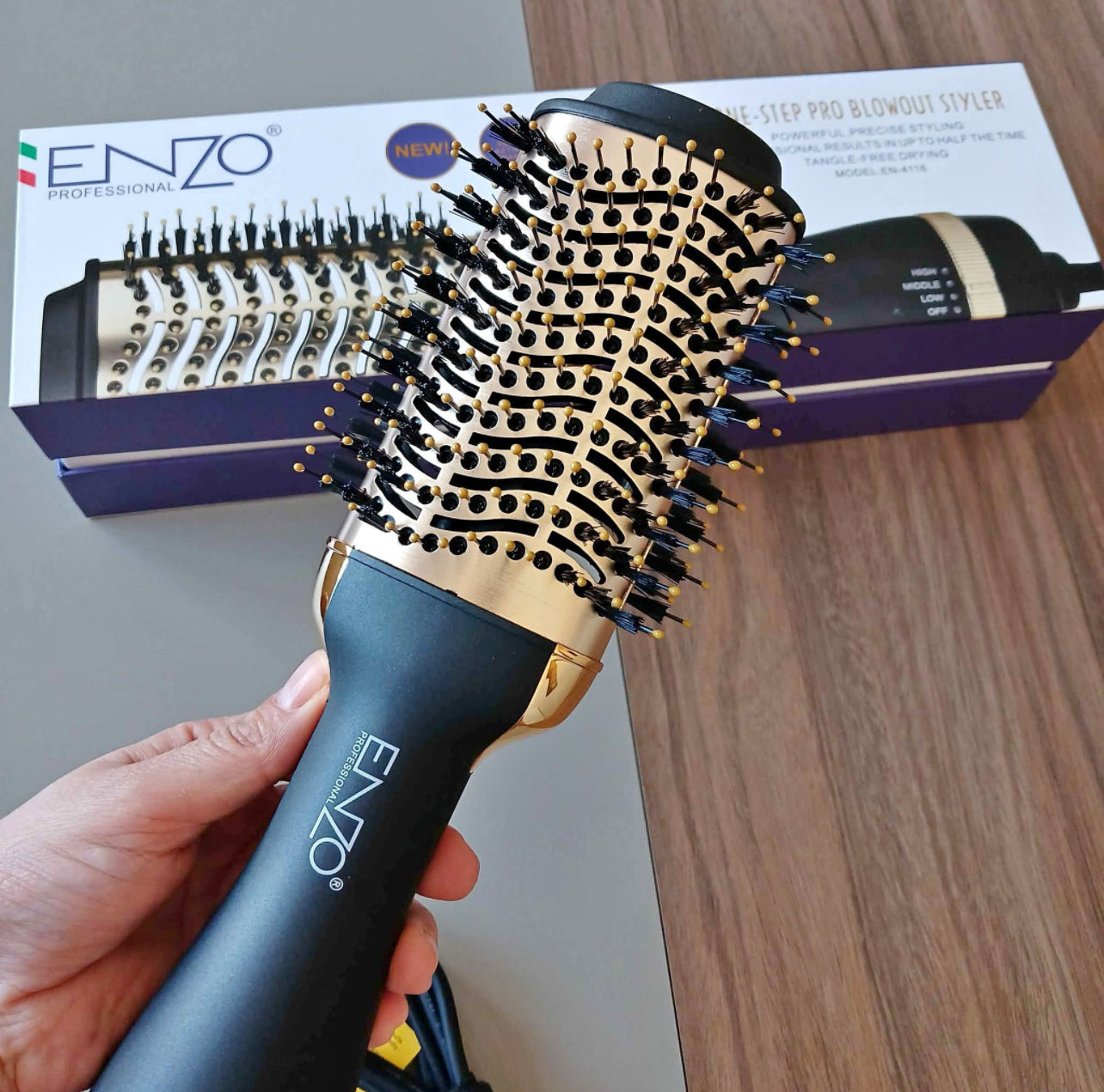 Brosse EN_4116 أفضل مشط حراري بأفخم الألوان 😎🤩😍🖤