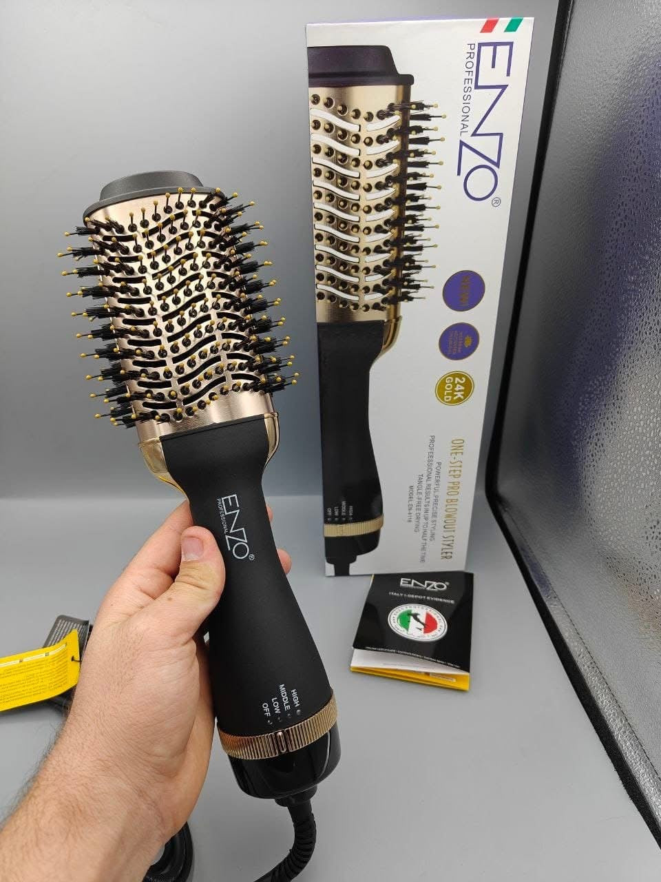 Brosse EN_4116 أفضل مشط حراري بأفخم الألوان 😎🤩😍🖤