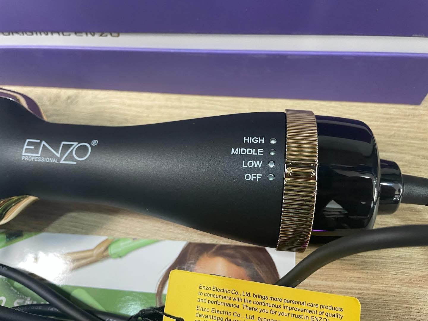 Brosse EN_4116 أفضل مشط حراري بأفخم الألوان 😎🤩😍🖤