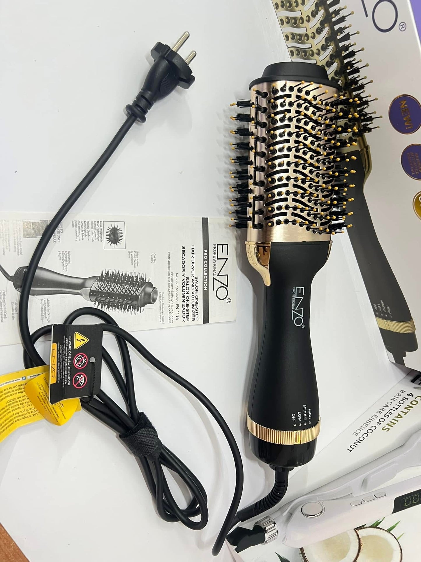 Brosse EN_4116 أفضل مشط حراري بأفخم الألوان 😎🤩😍🖤