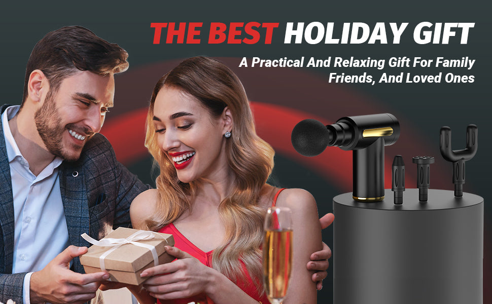 Massage Gun 💆 💆🏽♀️ عنوان الراحة والاسترخاء 😌😍 “💆♂️✨ استرخِ وأعد نشاط عضلاتك مع مسدس المساج القوي! 💪”