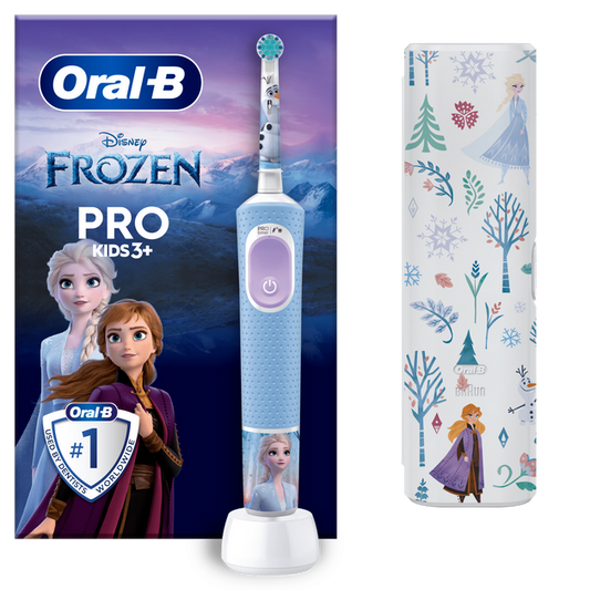 فرشاة الأسنان الكهربائية للأطفال أورال-بي فروزن ❄️Oral-B Frozen Kids
