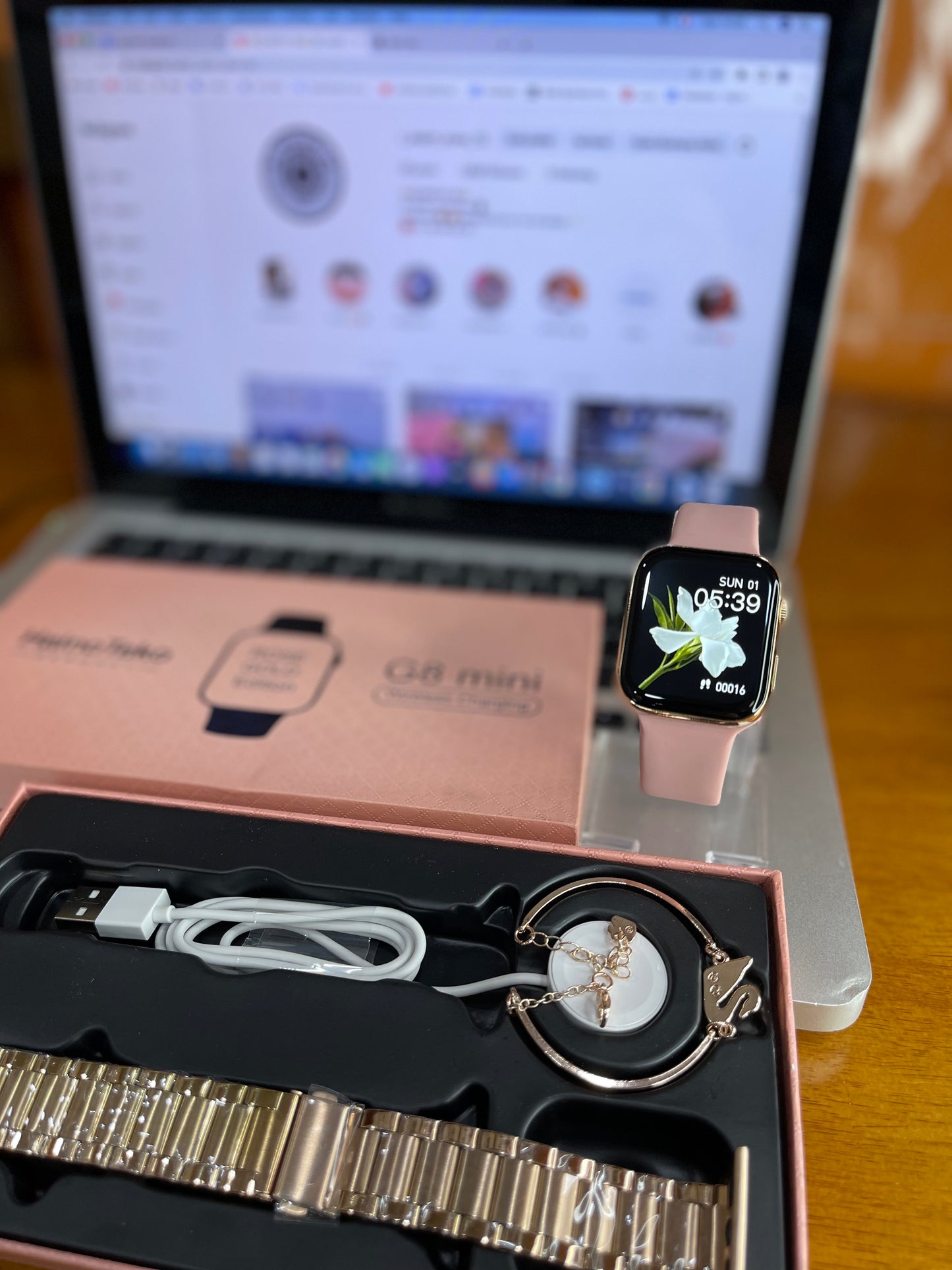 الساعةالأكثر طلبًا HainoTeko G8 mini والساعة النسائية الأكثر جمالًا ♥️ و معهاسوار مهدى مجانًا 🎁😍❤️🤩