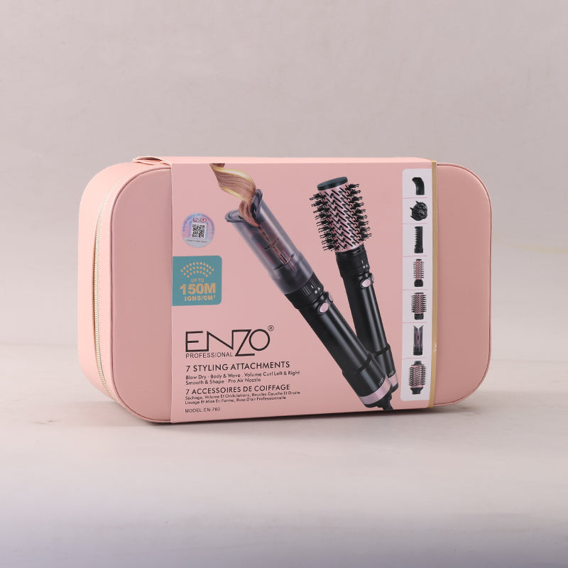 ENZO Professional 7-in-1 Hot Air Styler "قصتي" .