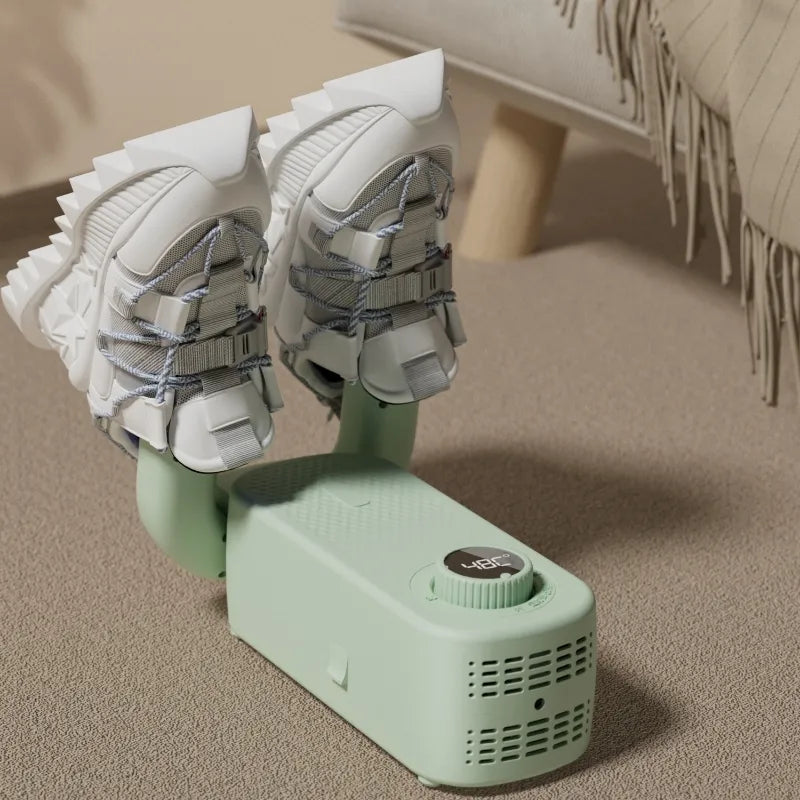 🥿👞 مجفف الأحذية الذكي🥾👟🧤👢… تجفيف فائق السرعة برؤية ذكية! ⚡🤖😎🌬️