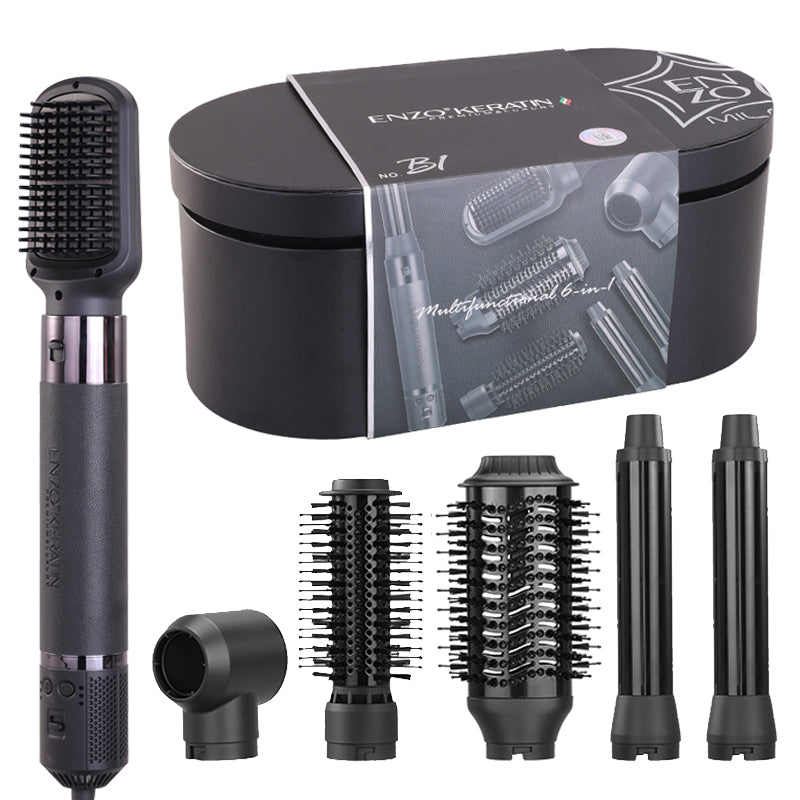 🖤KERATIN BLACK EDITION 🌟 مجفف ومصفف الشعر المتعدد الوظائف🖤