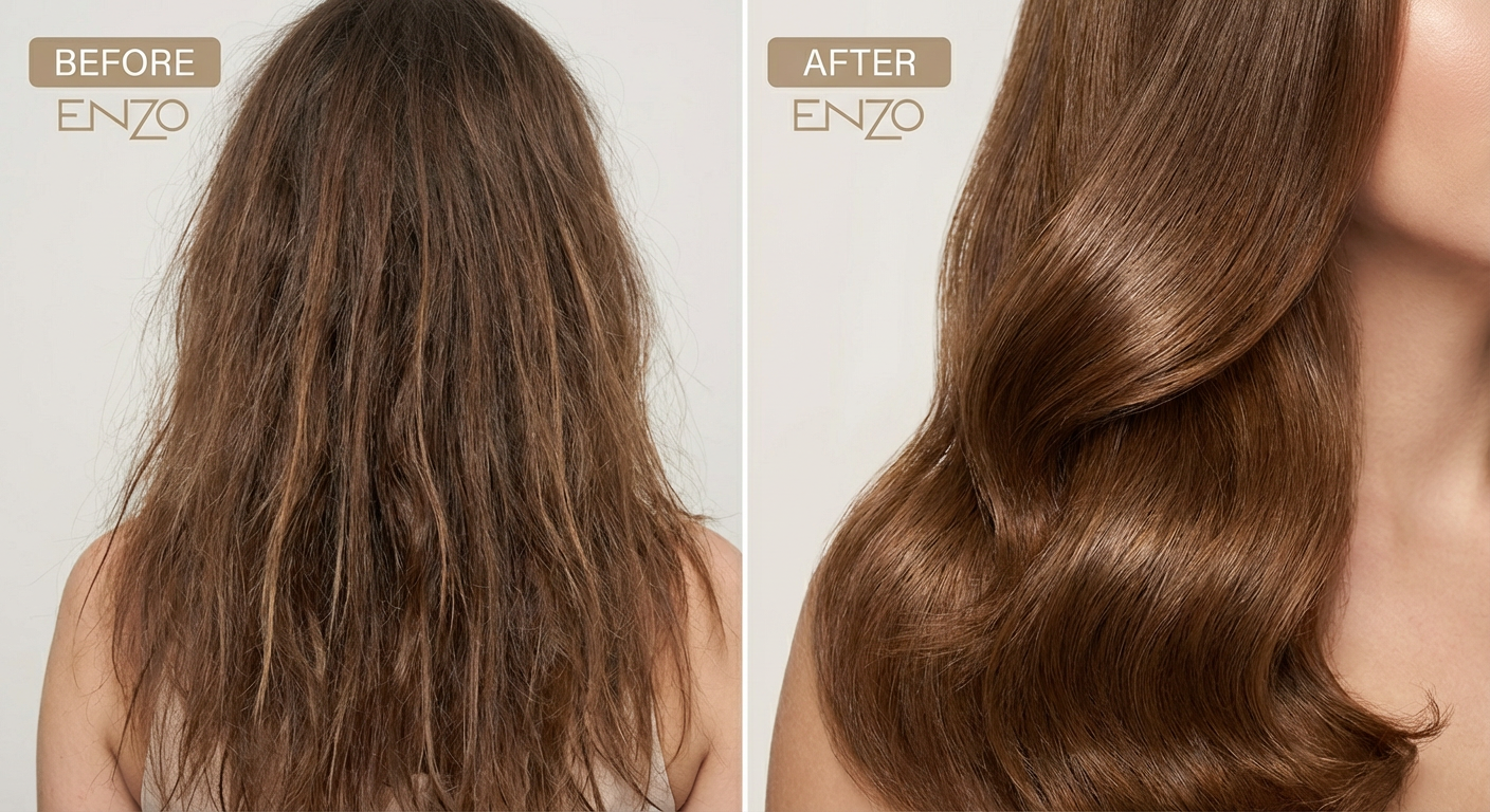 ENZO Professional 7-in-1 Hot Air Styler "قصتي" .